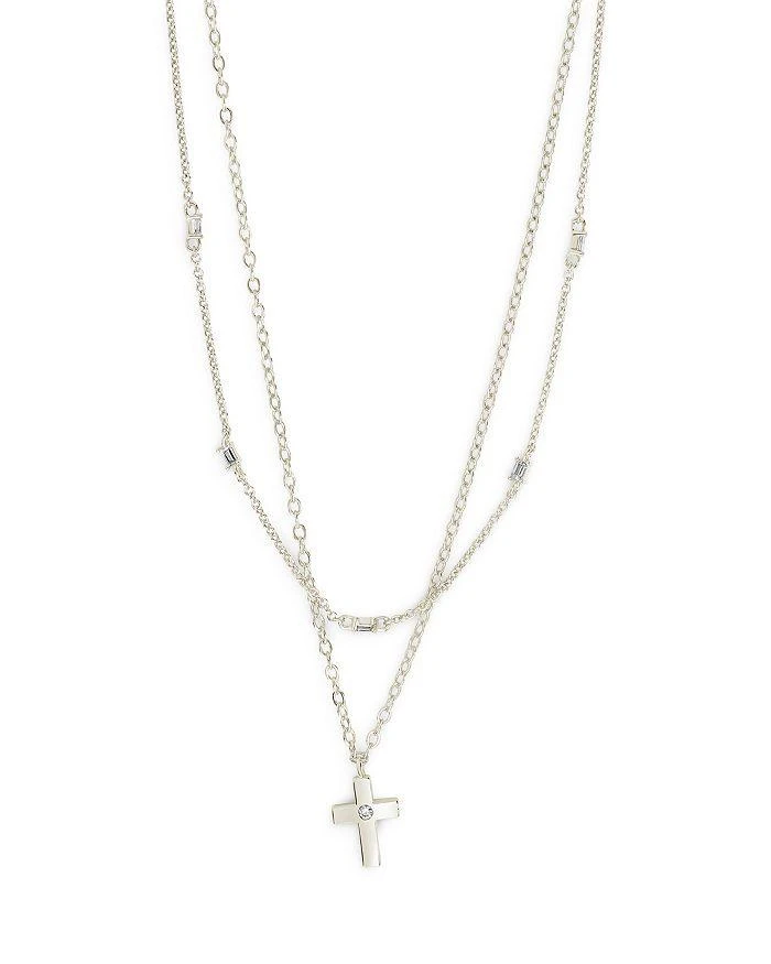 商品Sterling Forever|Magdolina Layered Necklace, 20",价格¥449,第1张图片