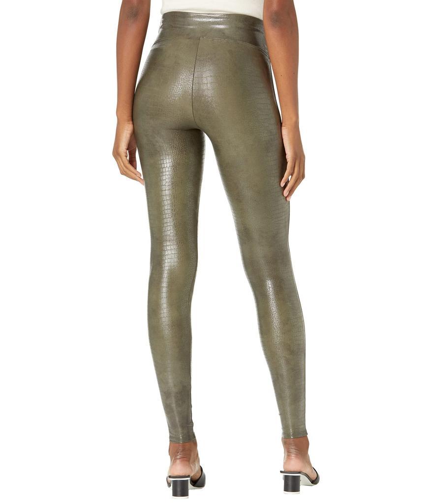 商品SPANX|Faux Leather Croc Shine Leggings,价格¥734,第2张图片详细描述