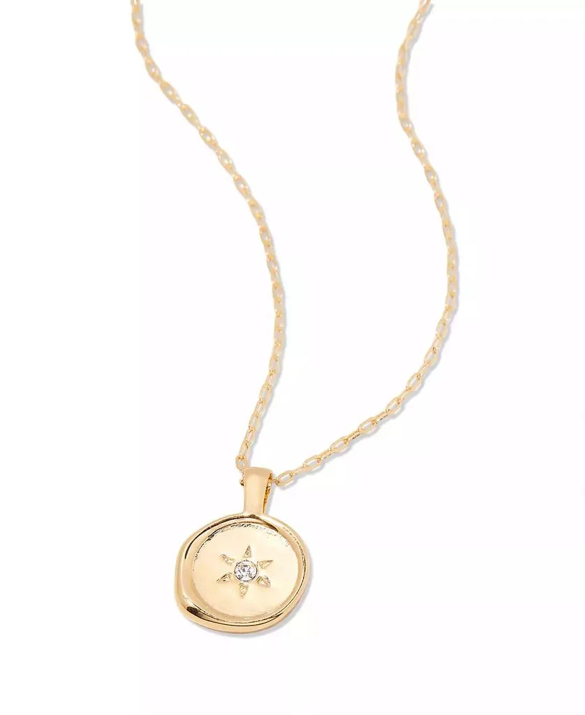 商品brook & york|Cubic Zirconia 14K Gold-Plated Sadie Necklace,价格¥1157,第2张图片详细描述