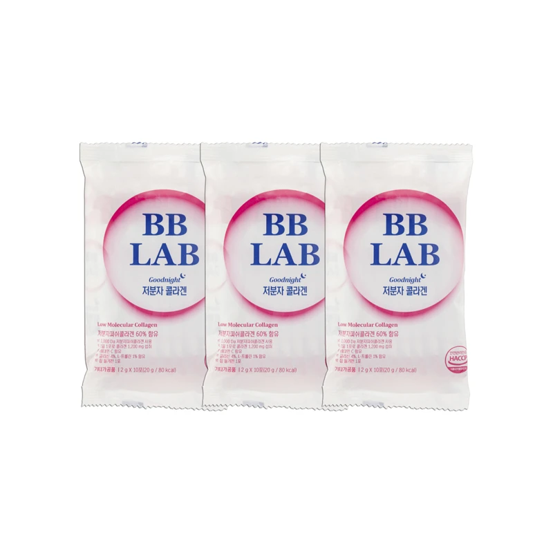 商品[国内直发] Bb LABORATORIES|BB Lab 晚间修护高效胶原蛋白粉 30包装,价格¥320,第5张图片详细描述