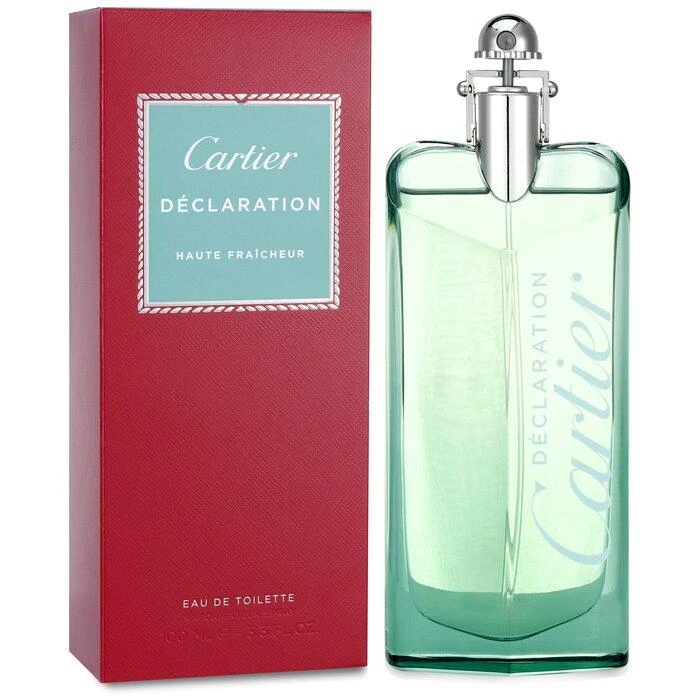 商品Cartier|Cartier Declaration Haute Fraicheur 淡香水 EDT 100ml/3.3oz,价格¥792,第2张图片详细描述