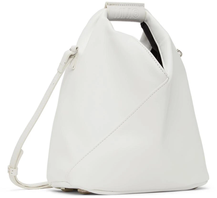 商品MAISON MARGIELA|White Faux-Leather Triangle Bag,价格¥1716,第2张图片详细描述