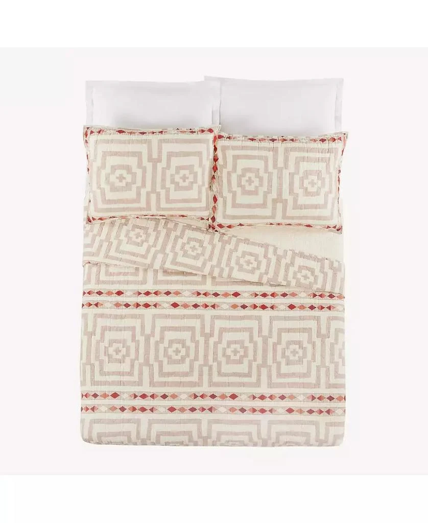 商品Justina Blakeney|Hypnotic Geometric 3-Pc Quilt Set,价格¥453,第3张图片详细描述