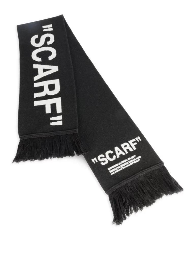 商品Off-White|Quote Scarf,价格¥1911,第1张图片