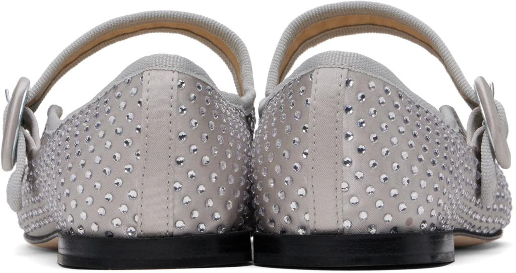 商品Repetto|灰色 Georgia Strass 玛丽珍鞋,价格¥2369,第2张图片详细描述
