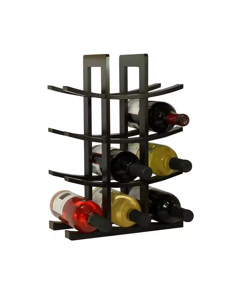 商品Oceanstar|12-Bottle Bamboo Wine Rack,价格¥281,第1张图片