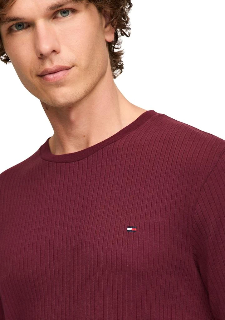 商品Tommy Hilfiger|Sueded Rib Sleep Crew Neck Shirt,价格¥89,第2张图片详细描述