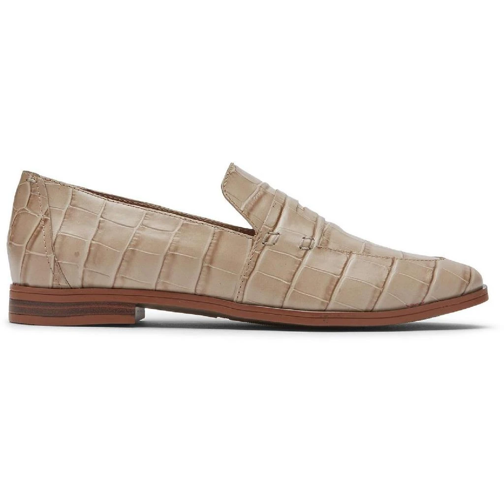 商品Rockport|Rockport Womens Perpetua Penny Leather Slip On Penny Loafers,价格¥115,第2张图片详细描述