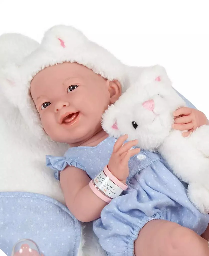 La Newborn 15" Real Girl Baby Doll with Pet Cat Set, 10 Pieces 商品