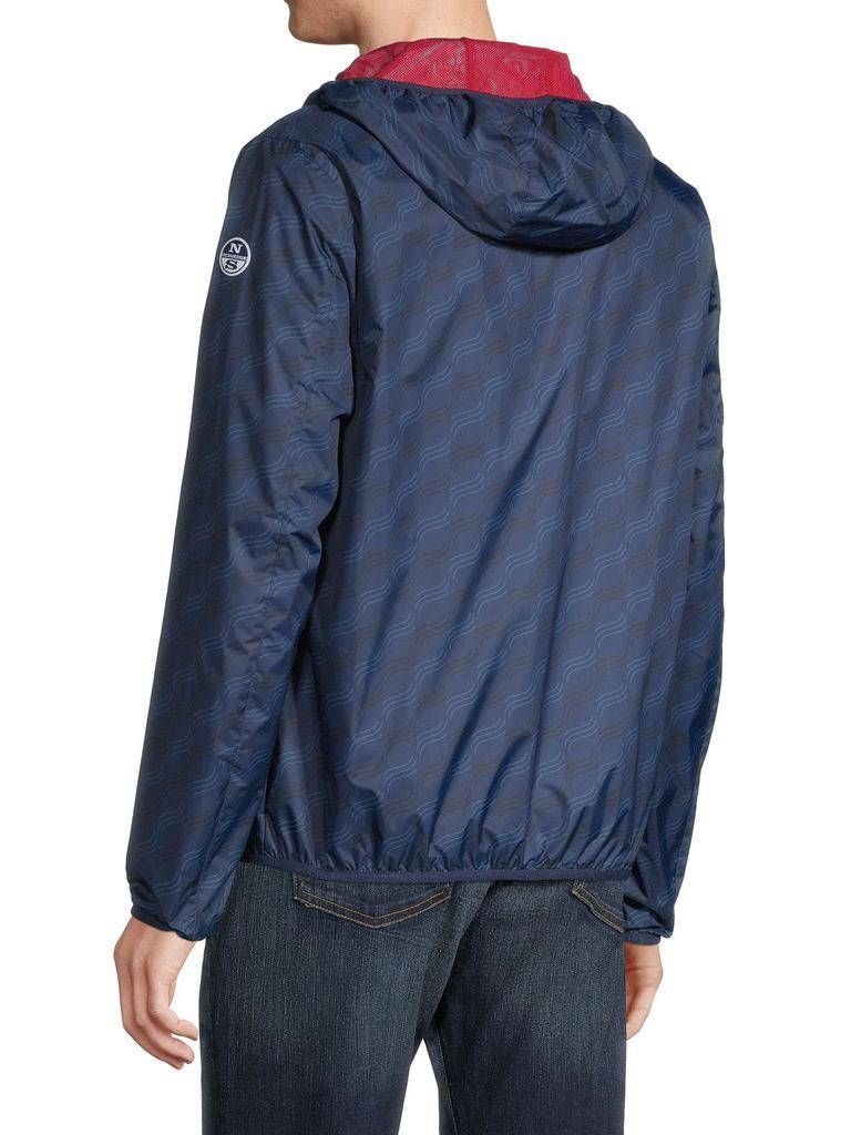 商品NORTH SAILS|America's Cup Hooded Windbreaker Jacket,价格¥1171,第5张图片详细描述