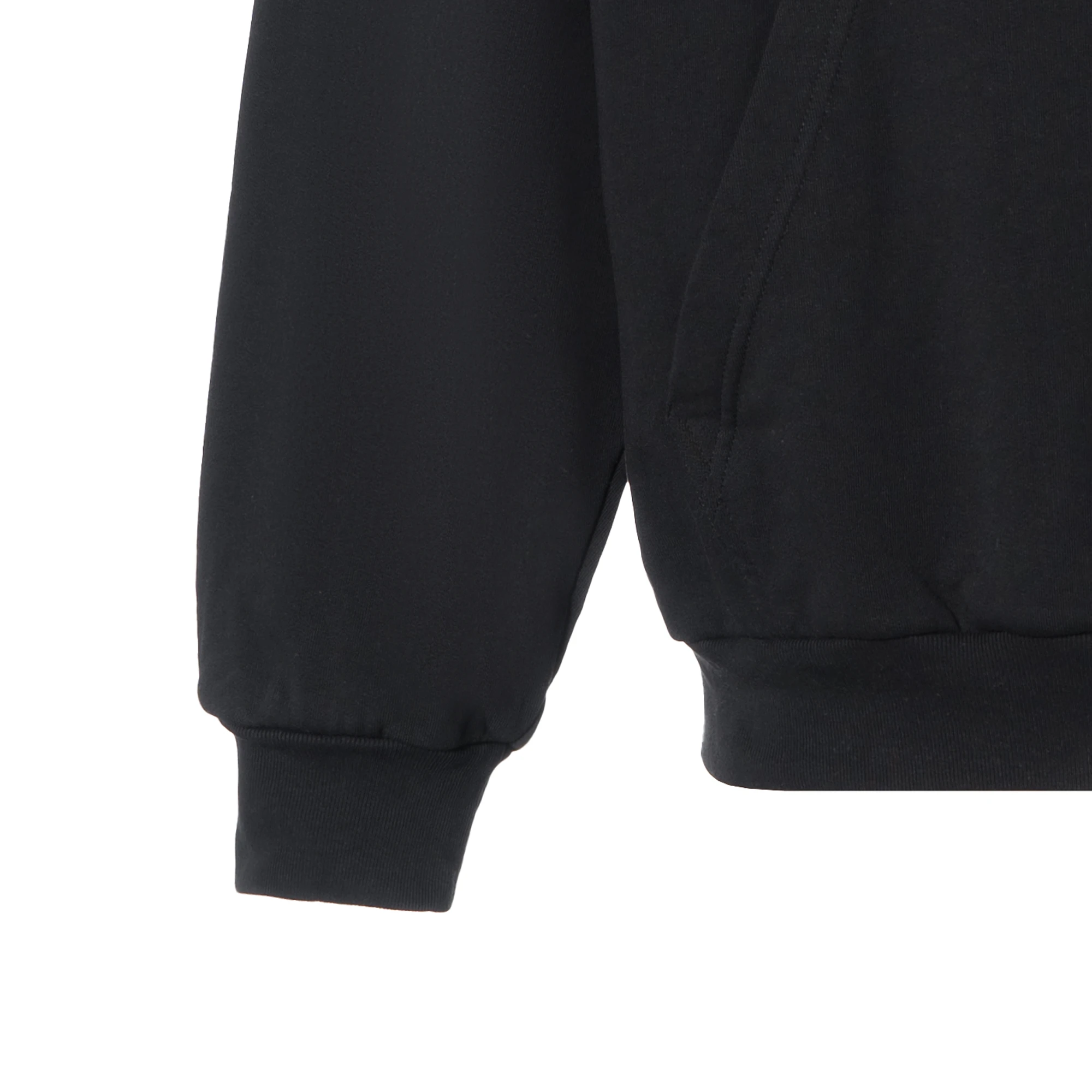 商品[国内直发] Balenciaga|巴黎世家 字母Logo印花连帽直筒卫衣 常规版型 男款 黑色,价格¥3721,第5张图片详细描述