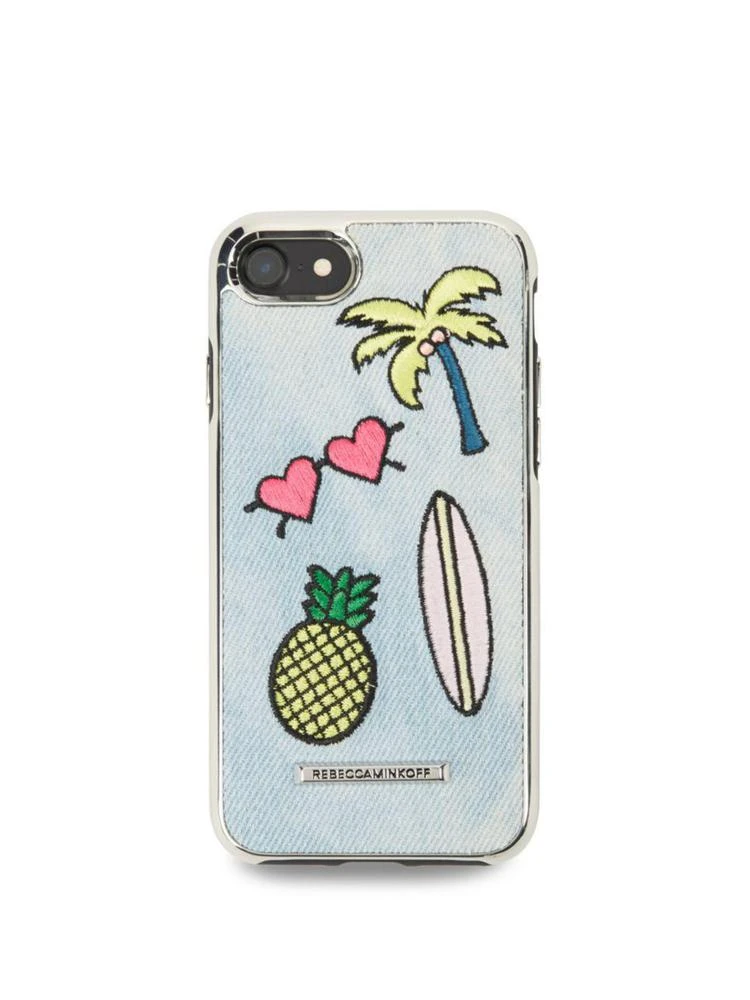 商品Rebecca Minkoff|Denim Patch iPhone Case,价格¥237,第1张图片