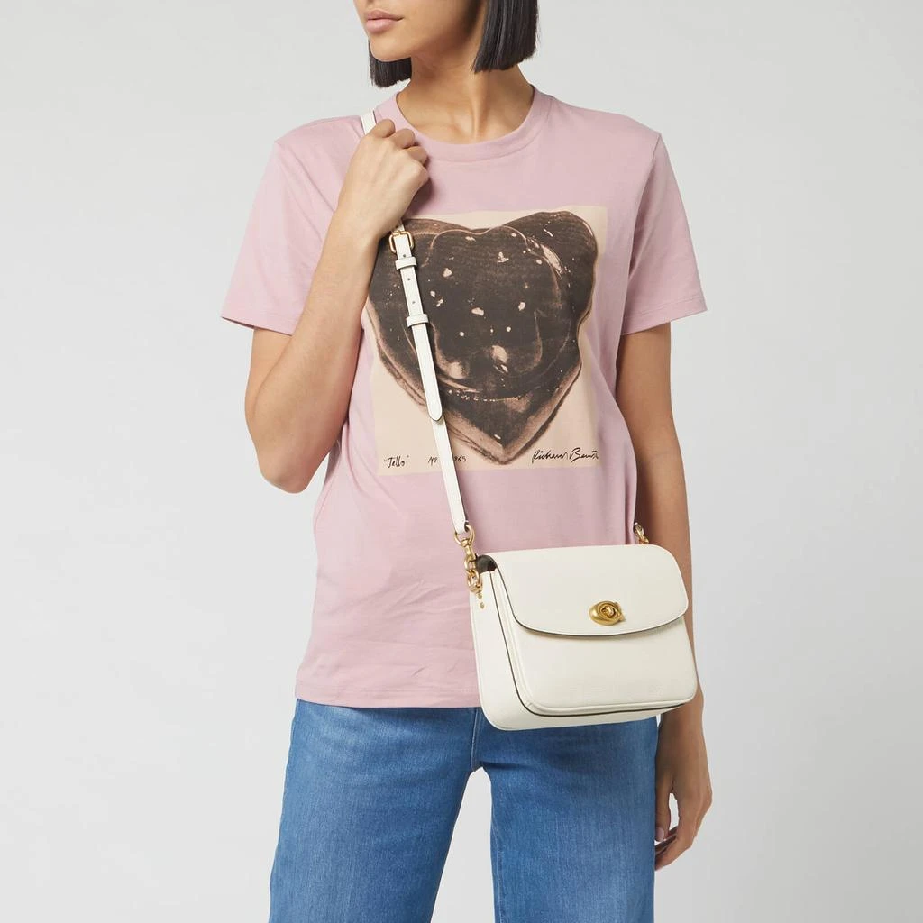 商品Coach|Coach Women's Signature Cassie Cross Body 19 Bag - Tan Rust,价格¥2607,第3张图片详细描述