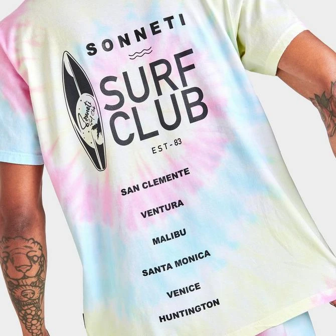 Men's Sonneti Surf Club Tie-Dye Short-Sleeve T-Shirt 商品