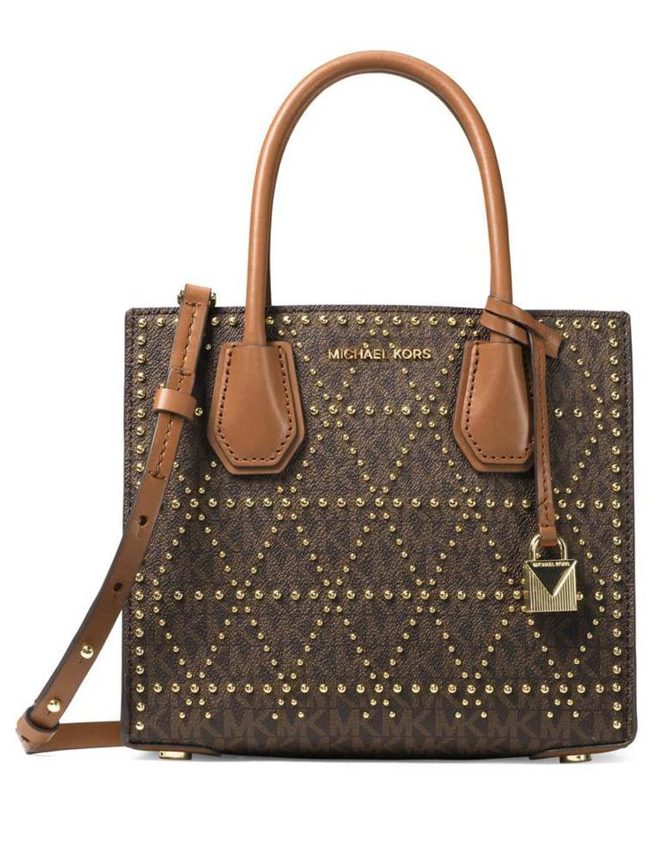 商品Michael Kors|Stud and Grommet Satchel Bag,价格¥940,第1张图片