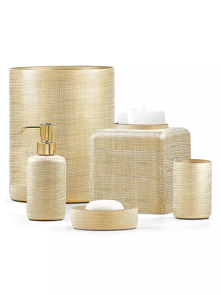 商品Labrazel|Woven Gold Brush Holder,价格¥1125,第2张图片详细描述