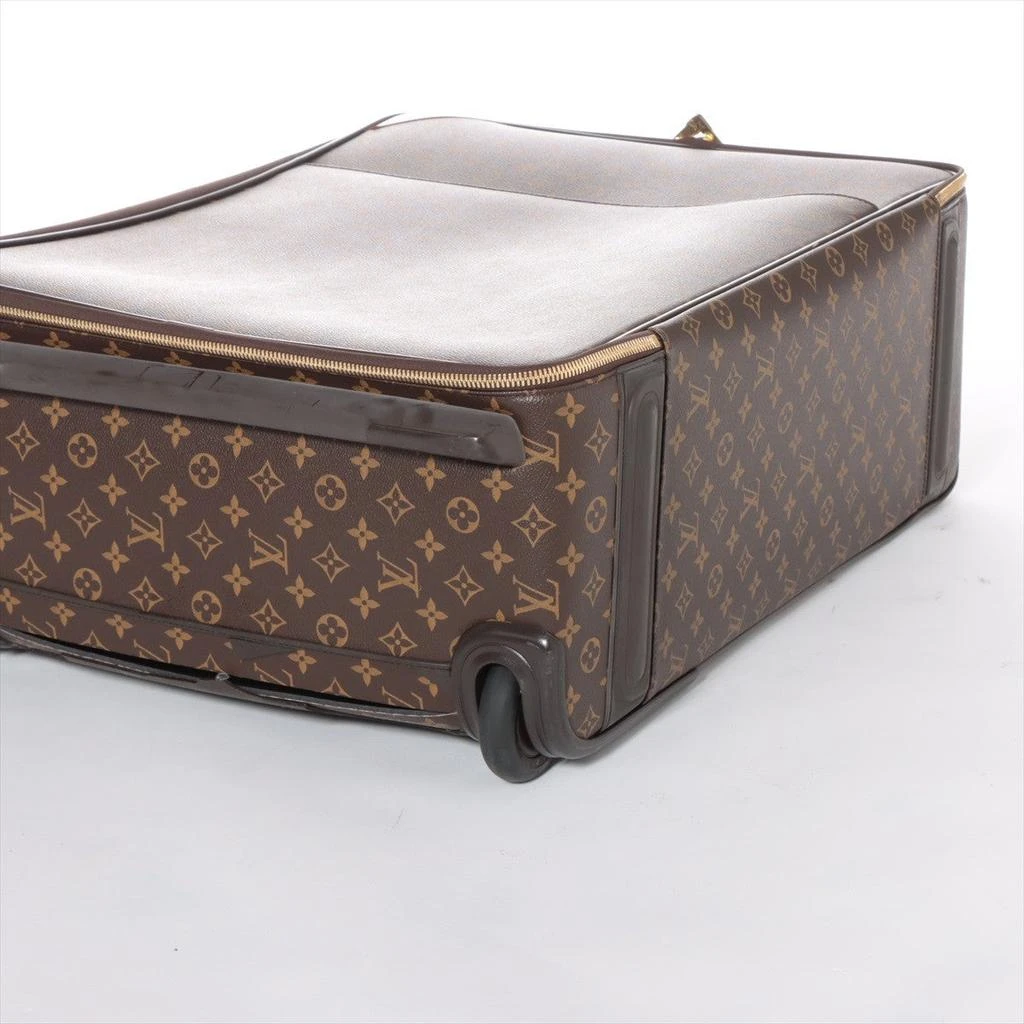 商品[二手商品] Louis Vuitton|Louis Vuitton Brown Monogram Canvas Leather Pegase 60cm Rolling Luggage,价格¥18221,第4张图片详细描述
