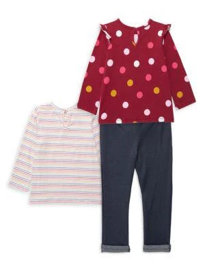 商品Little Me|Baby Girl's 3 Piece Tees & Pants Set,价格¥118,第2张图片详细描述