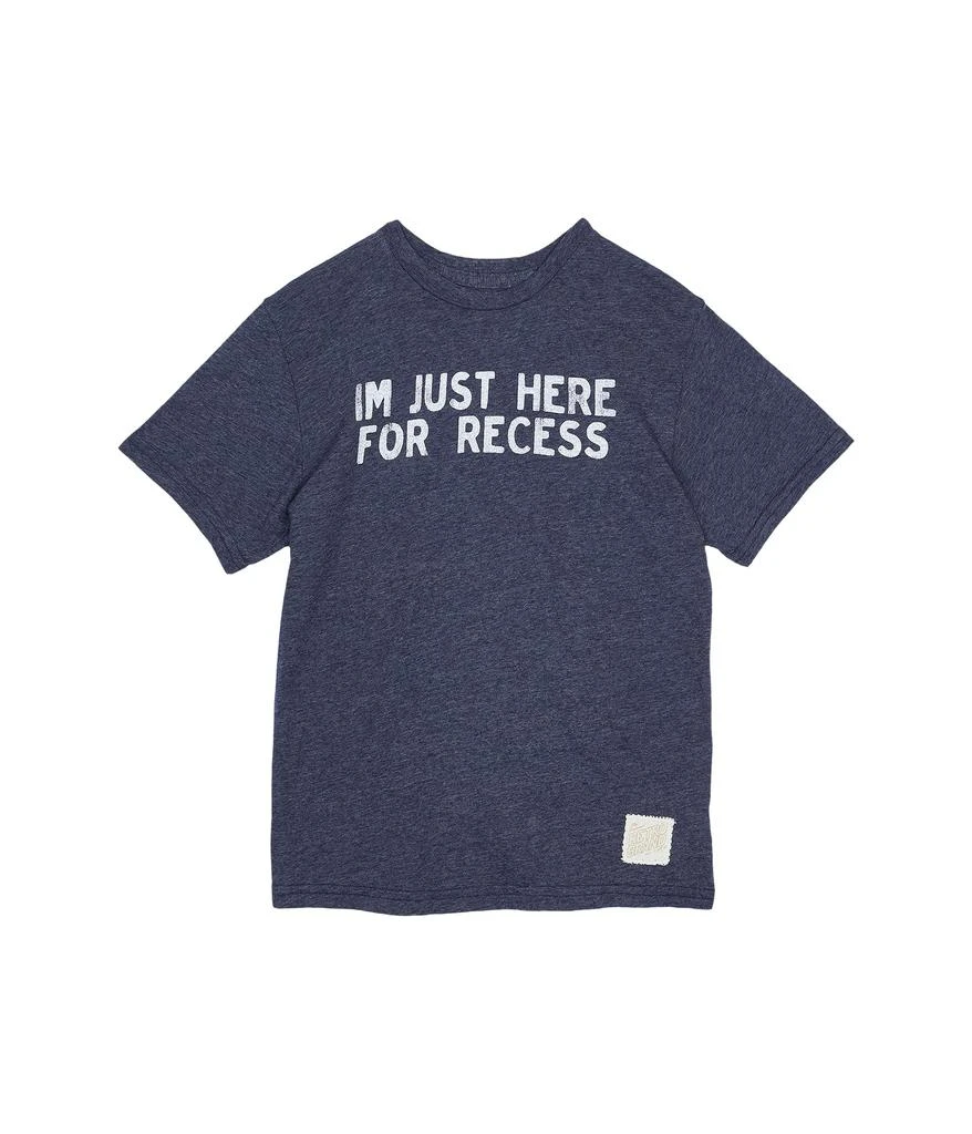 商品The Original Retro Brand|Just Here For Recess Vintage Tri-Blend Tee (Big Kids),价格¥92,第1张图片