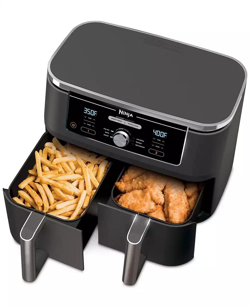 Foodi® DZ401 6-in-1 10-qt. XL 2-Basket Air Fryer with DualZone™ Technology- Air Fry, Broil, Roast, Dehydrate, Reheat and Bake, Family Sized 商品