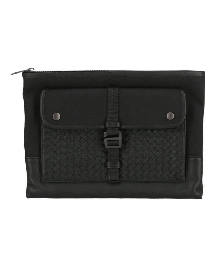 商品Bottega Veneta|Intrecciato Leather Clutch Bag,价格¥1878,第1张图片