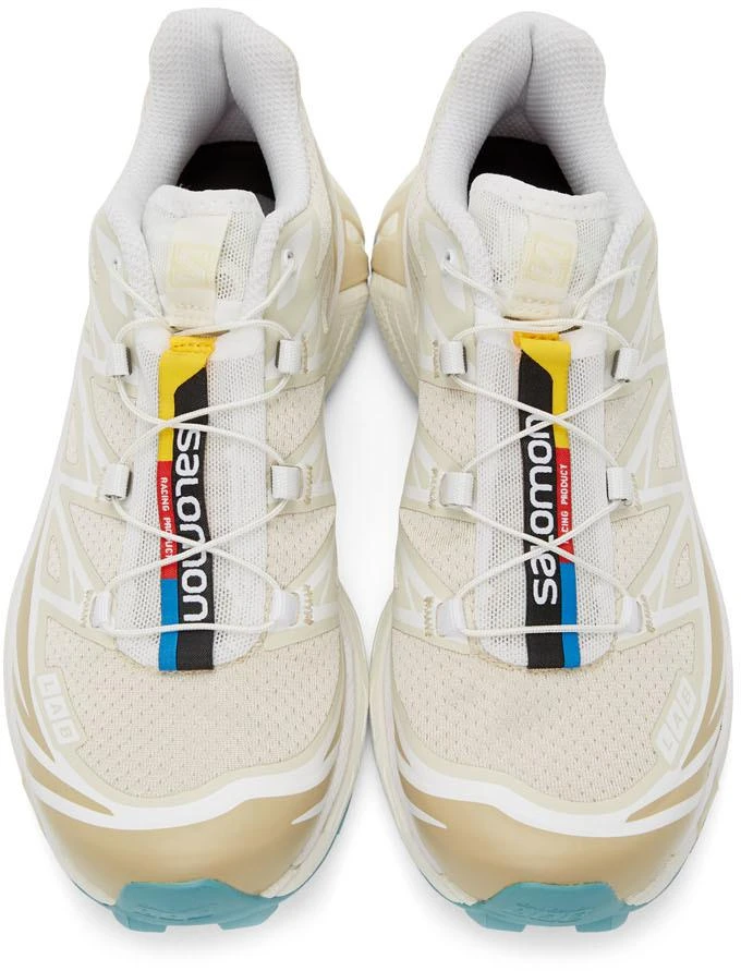 商品Salomon|Beige Limited Edition XT-6 ADV Sneakers 运动鞋,价格¥1271,第5张图片详细描述