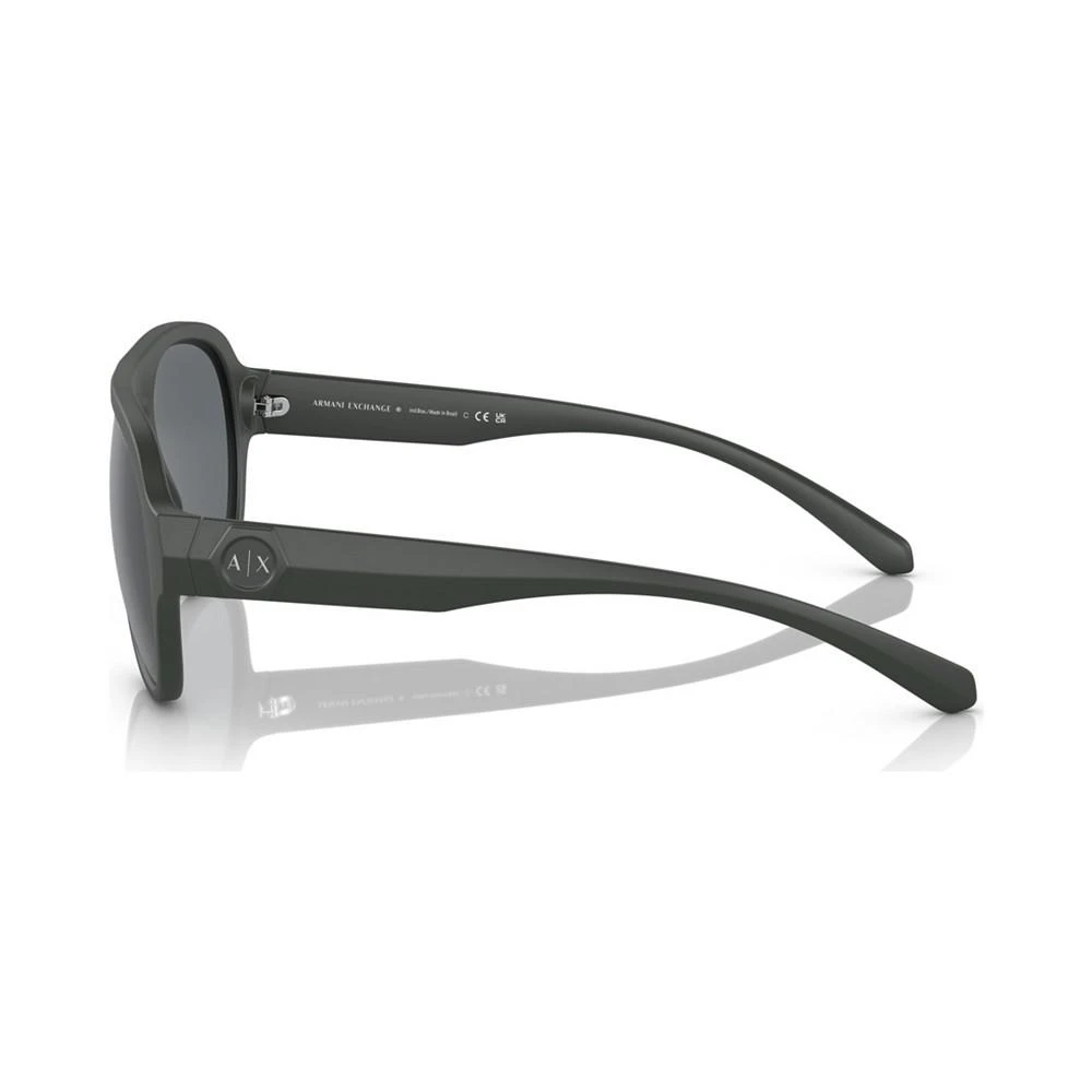 商品Armani Exchange|Men's Sunglasses, AX4126SU58-Z,价格¥644,第3张图片详细描述