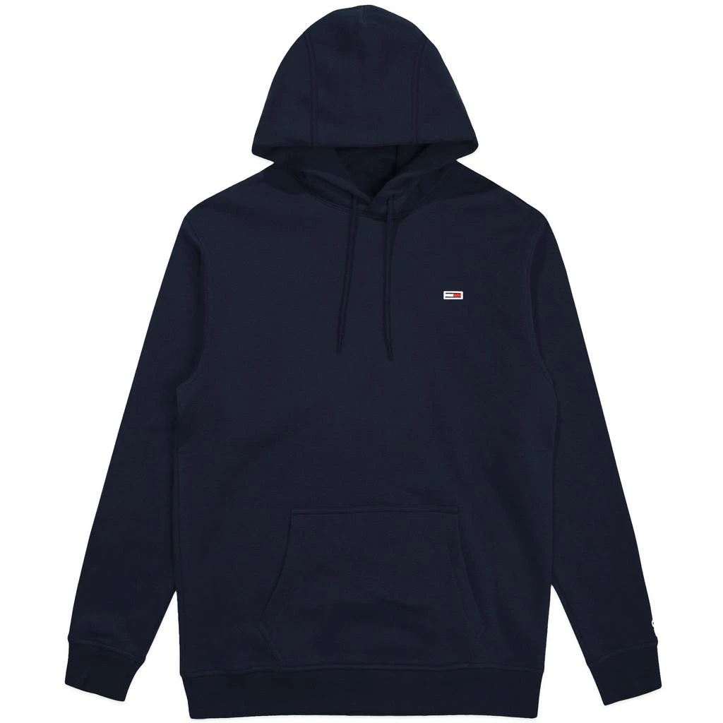 商品Tommy Hilfiger|Tommy Jeans Fleece Overhead Flag Hoodie - Twilight Navy,价格¥543,第1张图片