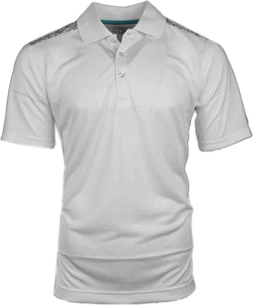 商品Page & Tuttle|Back Texture Print Short Sleeve Polo Shirt,价格¥447,第1张图片