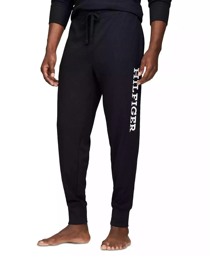 商品Tommy Hilfiger|Men's Thermal Logo Jogger Pajama Pants,价格¥64,第1张图片