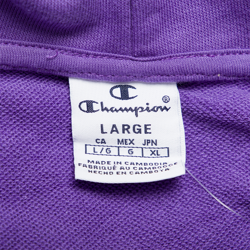 Champion 女士紫色棉质卫衣 111278-VS040商品第4张图片规格展示