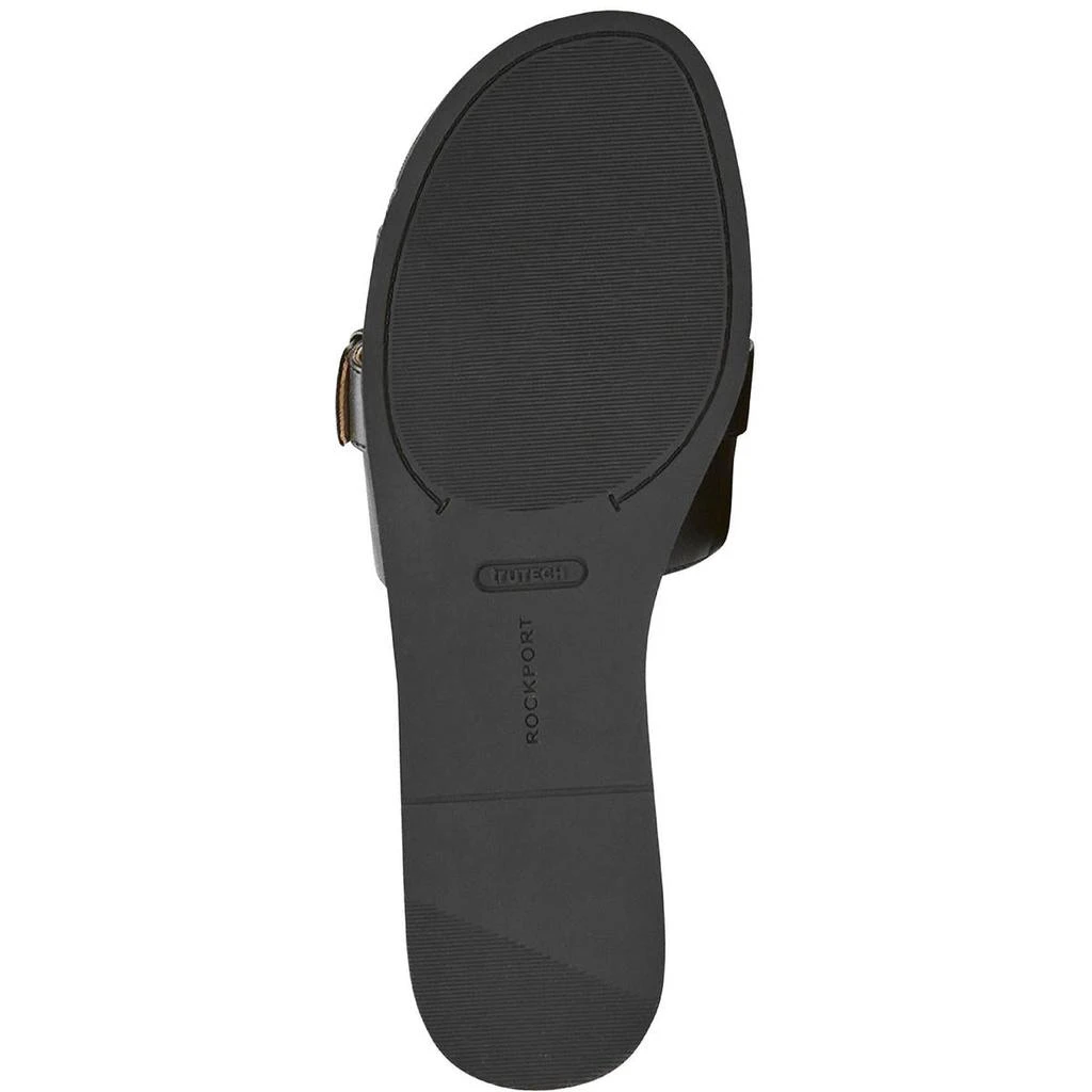 商品Rockport|Rockport Womens Yara Slide Flat Slip On Slide Sandals,价格¥310,第3张图片详细描述