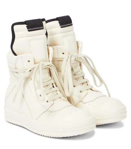商品Rick Owens|Geobasket皮革高帮运动鞋,价格¥4950,第1张图片