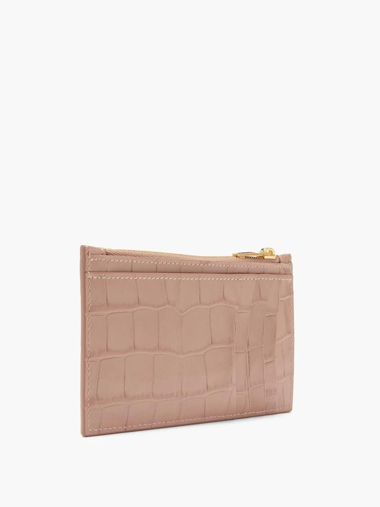 商品Balenciaga|Hourglass zipped croc-effect leather cardholder,价格¥3323,第3张图片详细描述