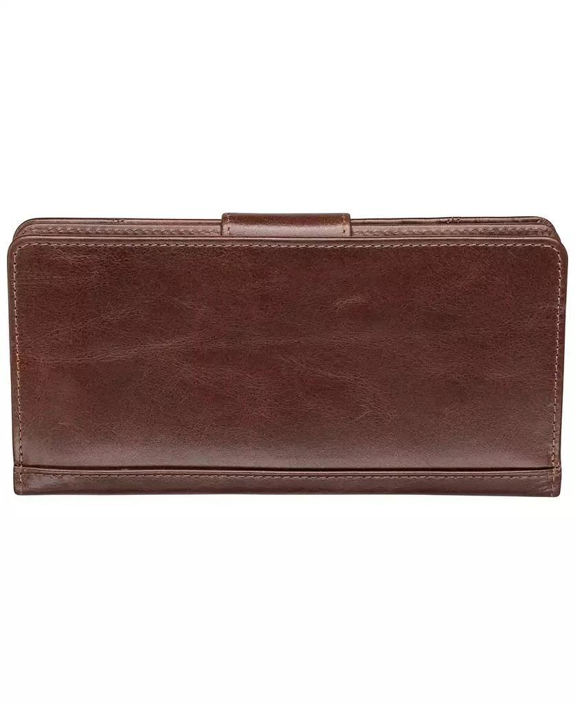 商品Mancini Leather Goods|Men's Casablanca Collection Clutch Wallet,价格¥418,第3张图片详细描述