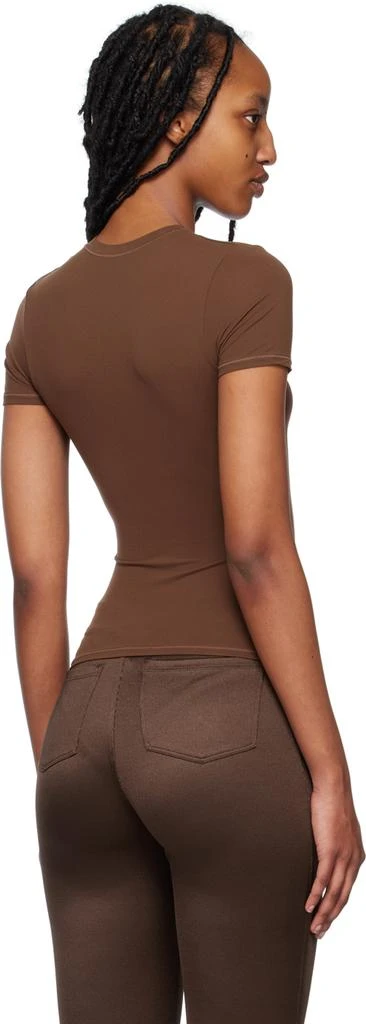 商品SKIMS|Brown Fits Everybody T-Shirt,价格¥431,第3张图片详细描述