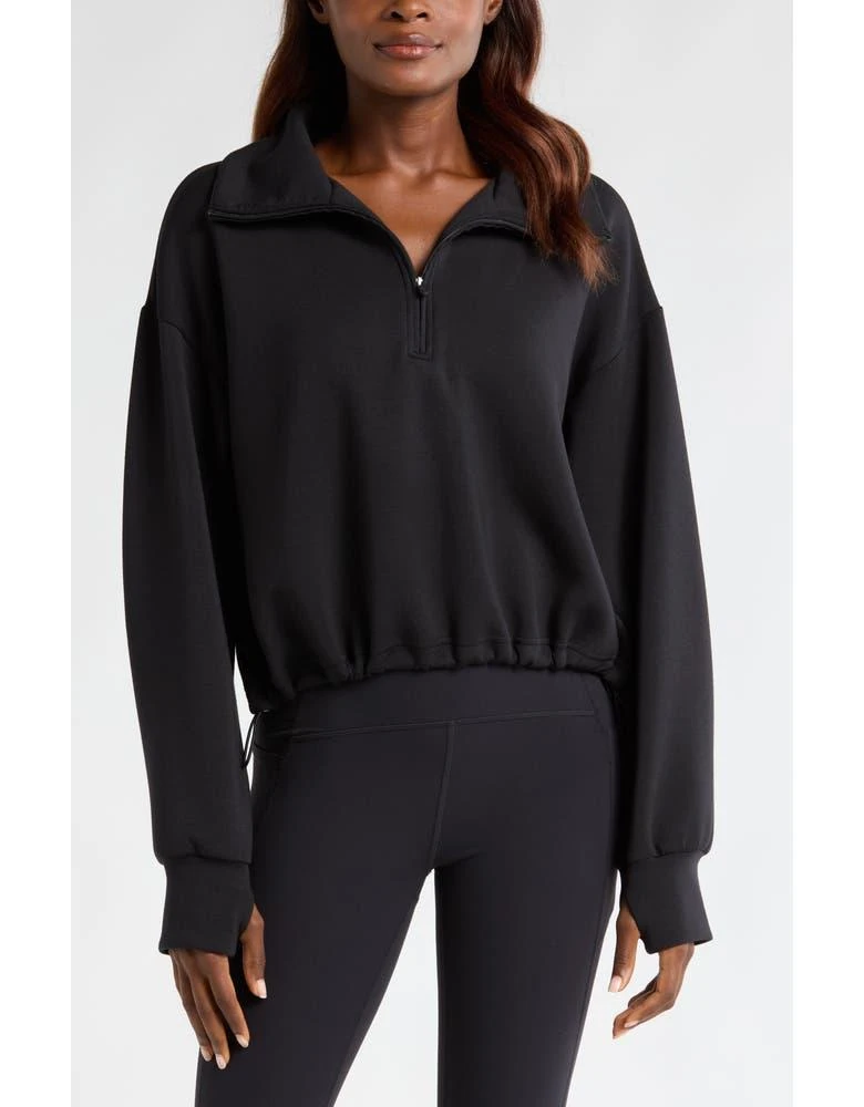 商品Zella|Soft Modal Blend Half Zip Pullover,价格¥169,第1张图片