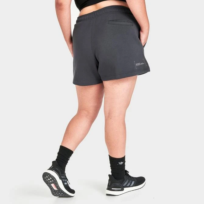 Women's adidas New Sportswear Logo Fleece Shorts (Plus Size) 商品