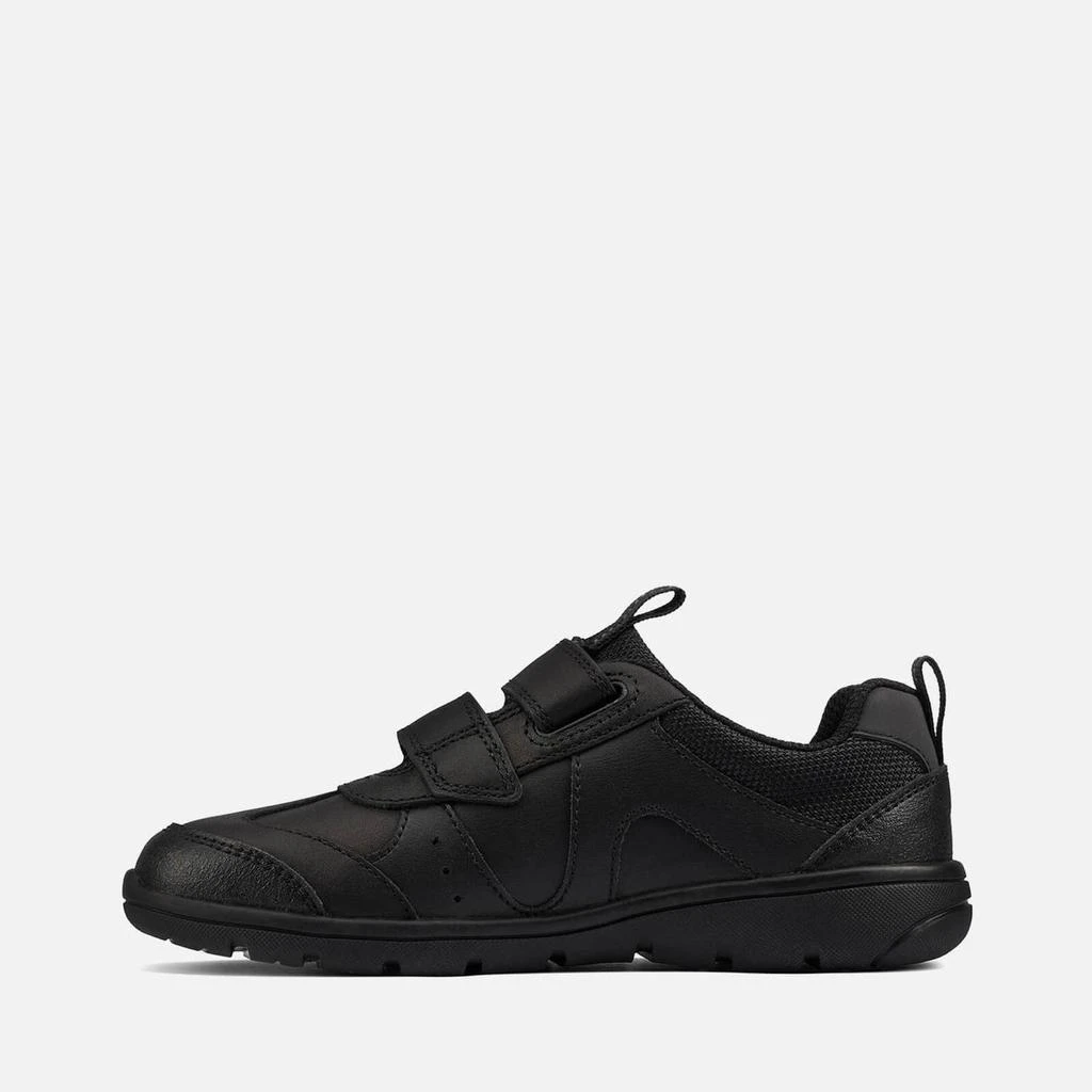 商品Clarks|Clarks Kids' Scooter Run School Shoes - Black Leather,价格¥150,第2张图片详细描述