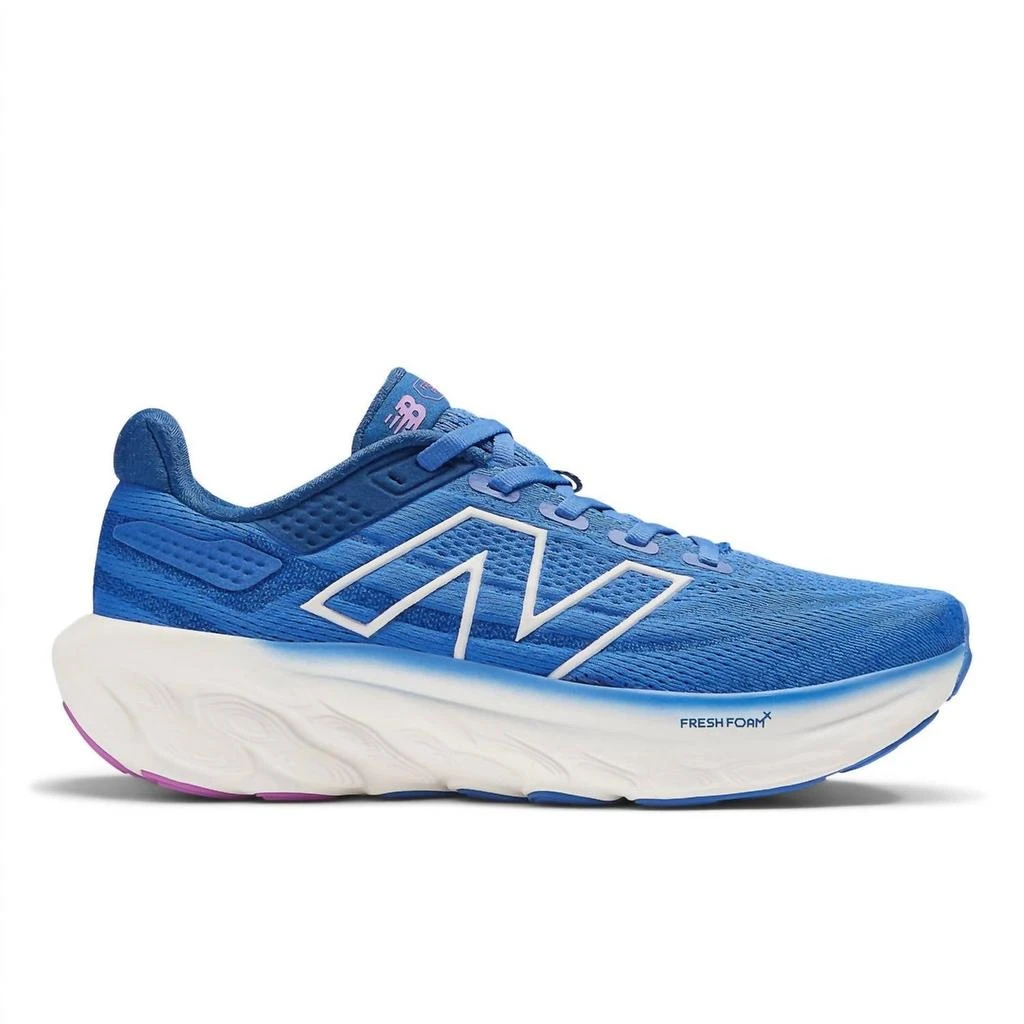 商品New Balance|Women's Fresh Foam X 1080V13 Running Shoes In Blue/white,价格¥927,第1张图片