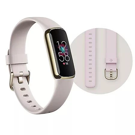 商品Fitbit|Fitbit Luxe Fitness and Wellness Tracker (Bonus Bands Included) - Choose Color,价格¥976,第1张图片