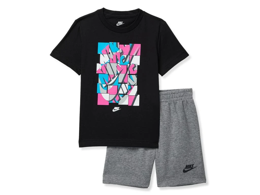 商品NIKE|Sportswear Tee and Shorts Set (Toddler),价格¥331,第1张图片