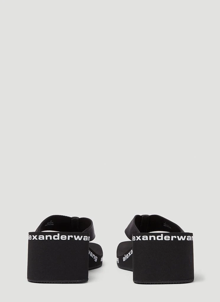 商品Alexander Wang|Logo Wedge Sandals,价格¥833,第4张图片详细描述