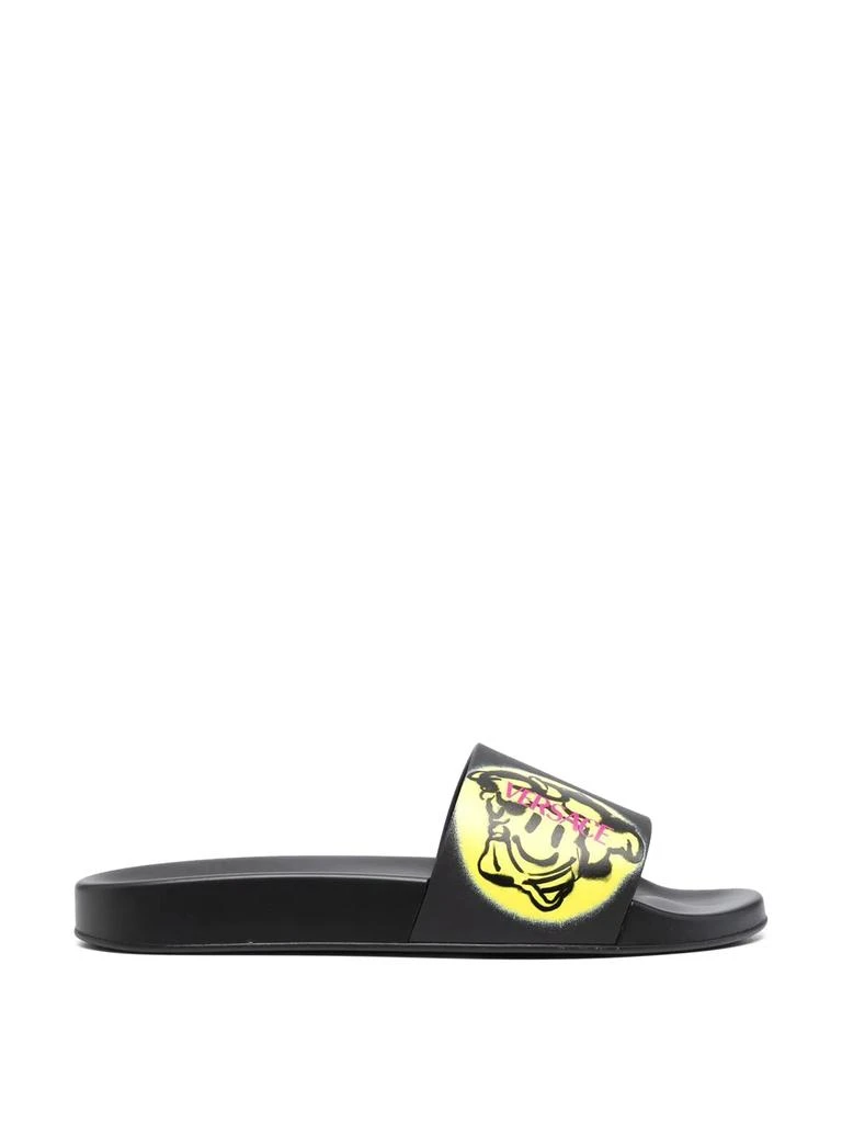 商品Versace|Medusa Smiley Slide Sandal,价格¥2326,第1张图片