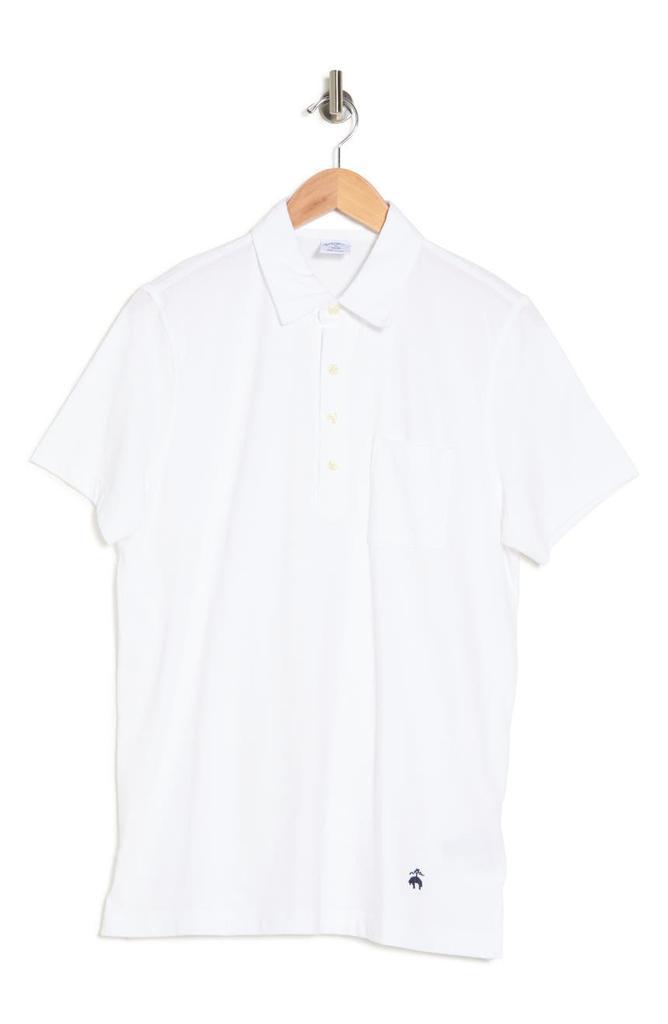 商品Brooks Brothers|Cotton Jersey Solid Pocket Polo Shirt,价格¥294,第5张图片详细描述