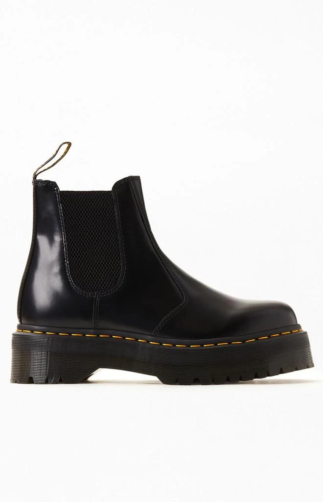 商品Dr. Martens|Women's 2976 Polished Smooth Platform Chelsea Boots,价格¥1089,第2张图片详细描述