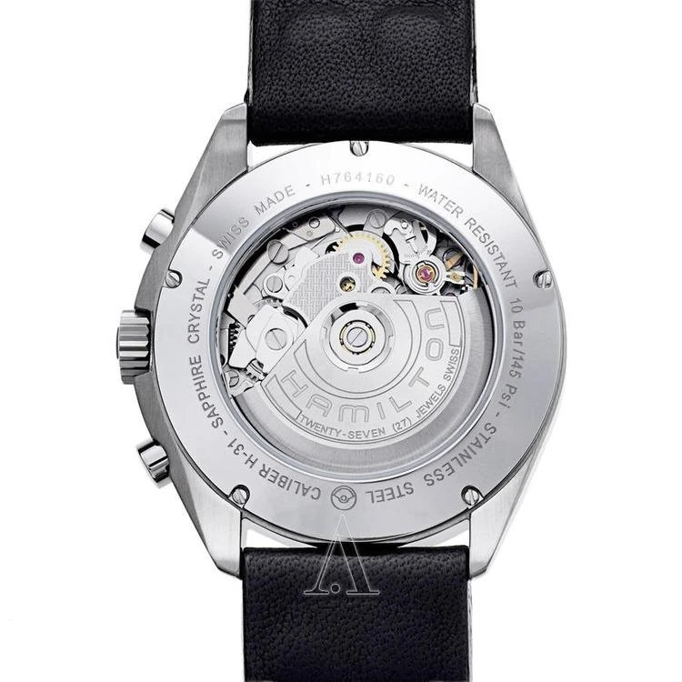 商品Hamilton|Khaki Aviation Pilot Pioneer Auto Chrono 男士手表,价格¥8533,第2张图片详细描述