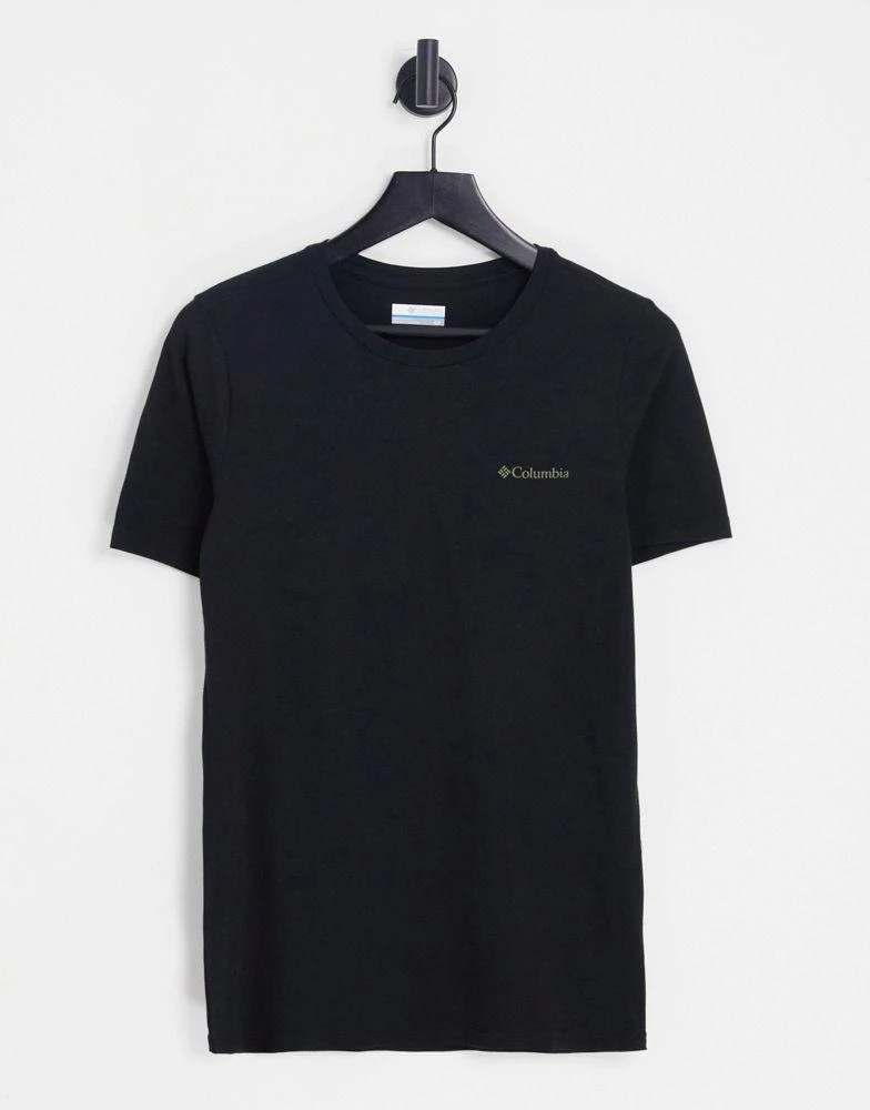 商品Columbia|Columbia Rapid Ridge back print t-shirt in black ,价格¥187,第2张图片详细描述