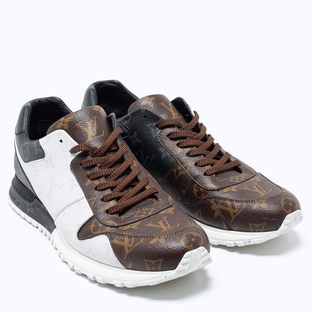 商品[二手商品] Louis Vuitton|Louis Vuitton Multicolor Monogram Canvas Run Away Low Top Sneakers Size 43.5,价格¥4292,第4张图片详细描述