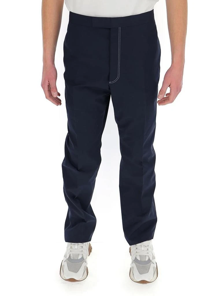 商品Thom Browne|Thom Browne Tailored Cropped Trousers,价格¥3561,第3张图片详细描述